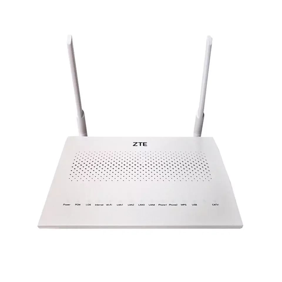GPON ONU ZTE ZXHN F668 ZTE F670 ONU Original GPON F668 ONU ONT FTTH HGU Mode 1GE+3FE+2TEL+USB+wifi Same function as F660