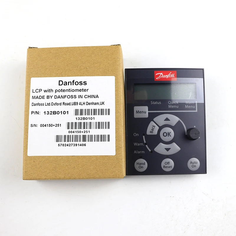 Inverter FC51 Series LCP12 Operation Panel Danfoss 132B0100, 132B0101