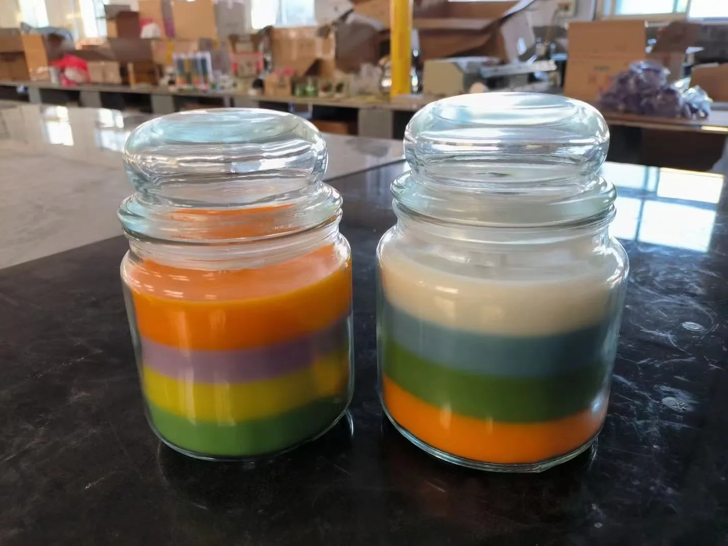 Amazonss Hot Selling scented wax  mini soy candle scented mini candles mini glass jar candles