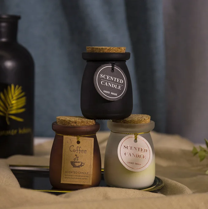 Nordic Scented Candle Home Fragrance Scented  Wholesale Organic Soy Wax Crystal Scented Candle