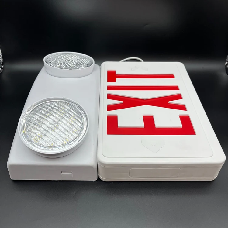 6W 3hs Australia led fire emergency light wall mounted led exit sign emergency light