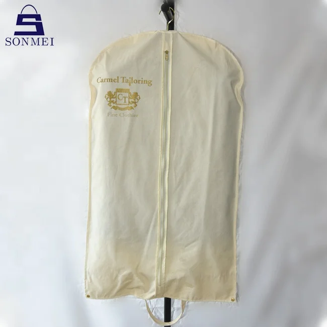 High Quality Natural Color Fashion Garment Cotton Bag for Cloth Store