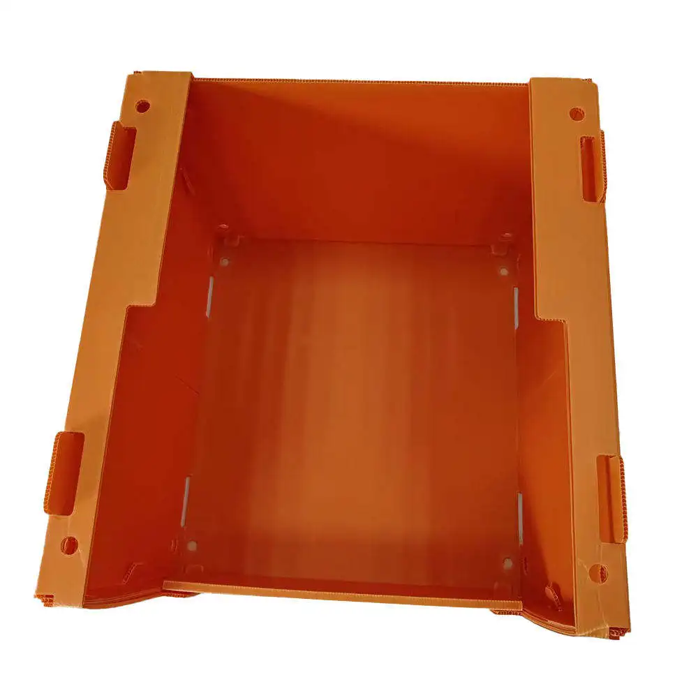 Corrugated plastic box pick bins plastic warehouse plastic storage box for storage
