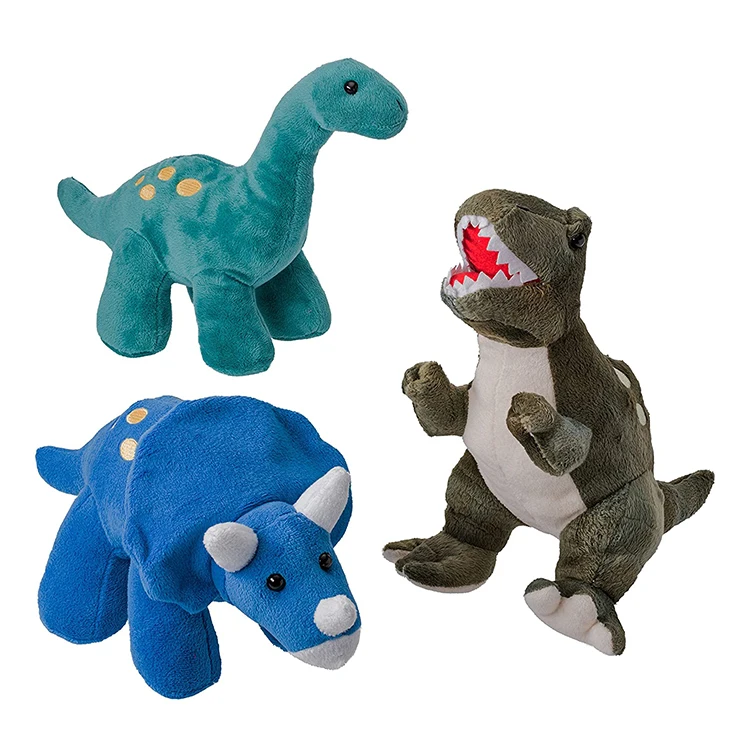 Custom Plush Dinosaur Cute Soft Plush Dinosaur Kids Green Dinosaur Plush Toy