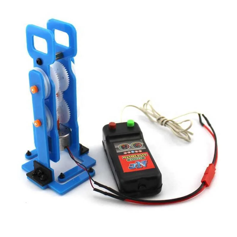 DIY Walk Remote Control Robot Handmade Toys Physical Gizmo Building Blocks Kits Solar Energy Assembled Toy Teaching Tool
