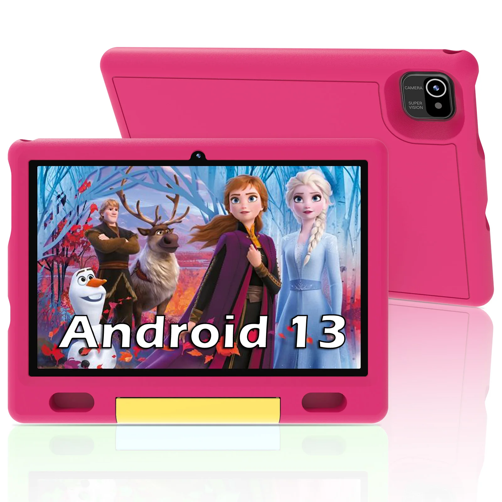 10 Inches 32GB 4 Core Dual Camera Educational Learning Android 13 Kids Toddler Tablet