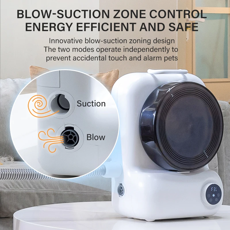 Home Use Professional Pet Grooming Kit with Fur Remover Hair Brush Dryer Clippers Set Trimmer Cleaner Vacuum For Dogs Cats