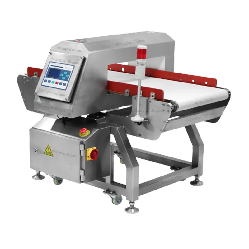 Good quality  conveyor belt metal detector for food industry