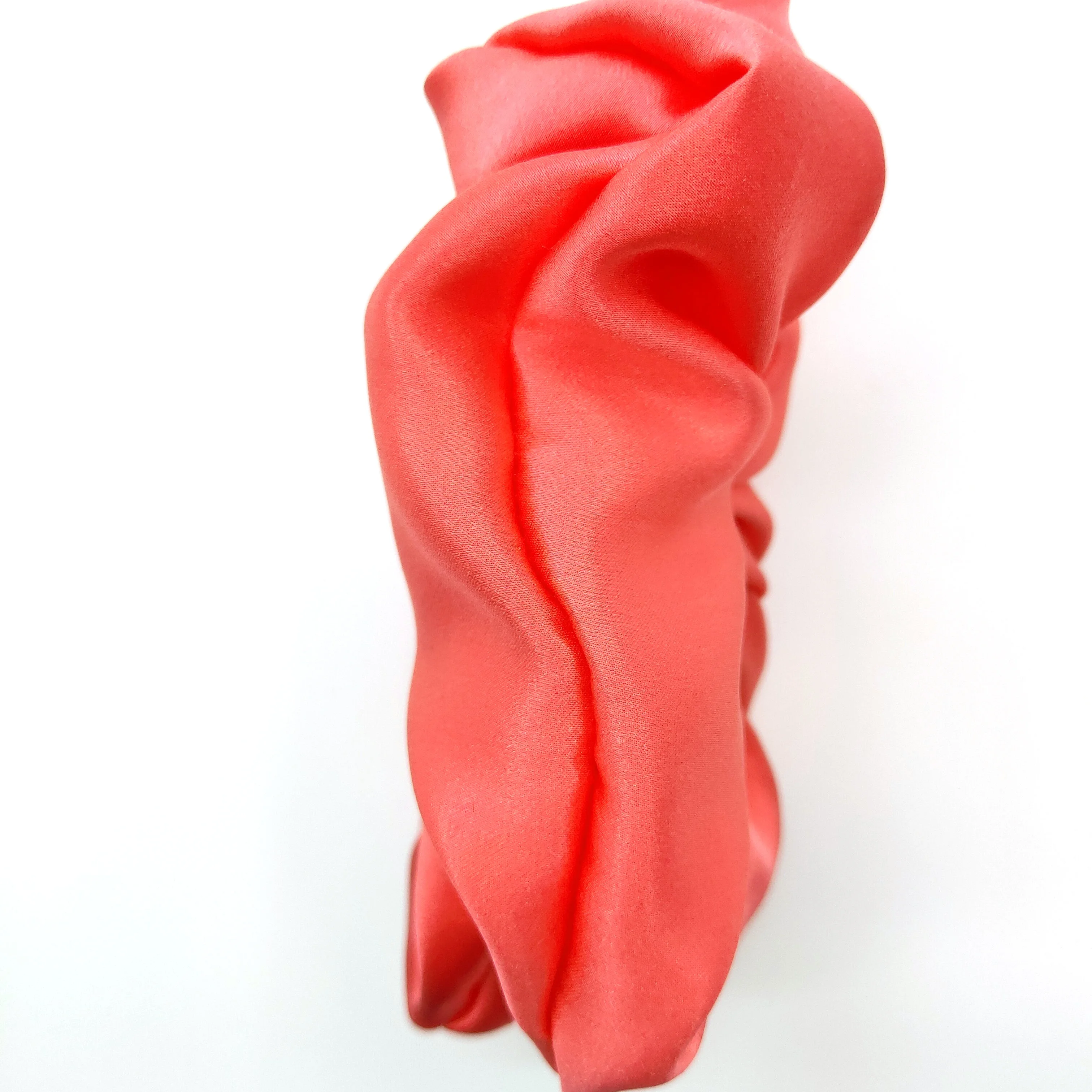 Silk Scrunchies Hair Ties Novelty Silk Satin 100% Pure Silk Fabric Satin Scrunchie