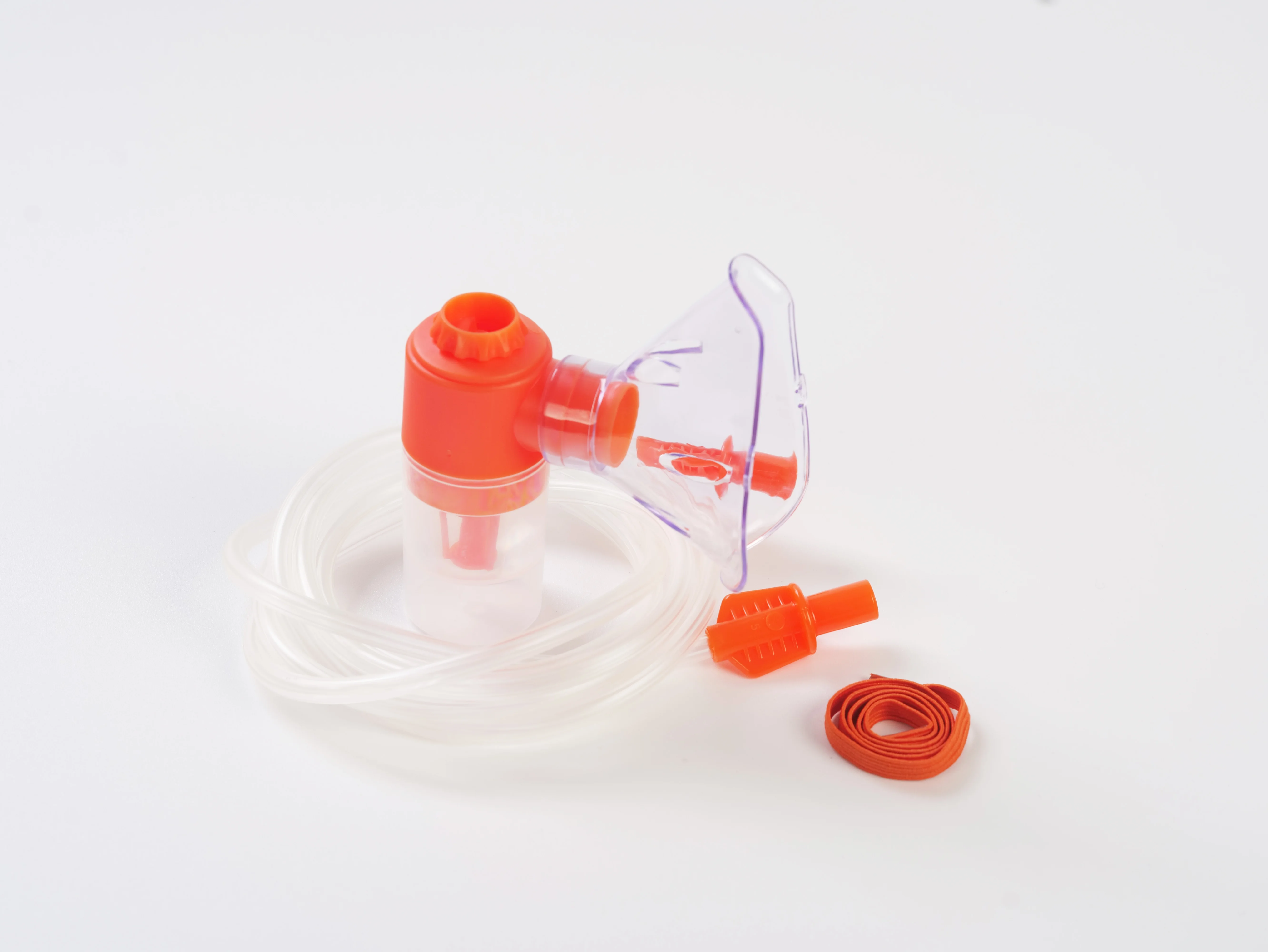 Factory CE authentication Medical Grade air compressor nebulizer Breathing Venturi PVC adult Disposable nebulizer mask