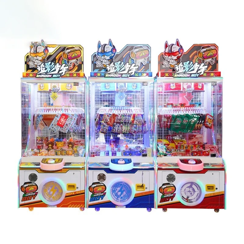 Funspace Indoor Doll Aluminum Rail Crane Claw Scissors Vending Coin Operated Skill Arcade Game Machines Toy Cut Prize Machine