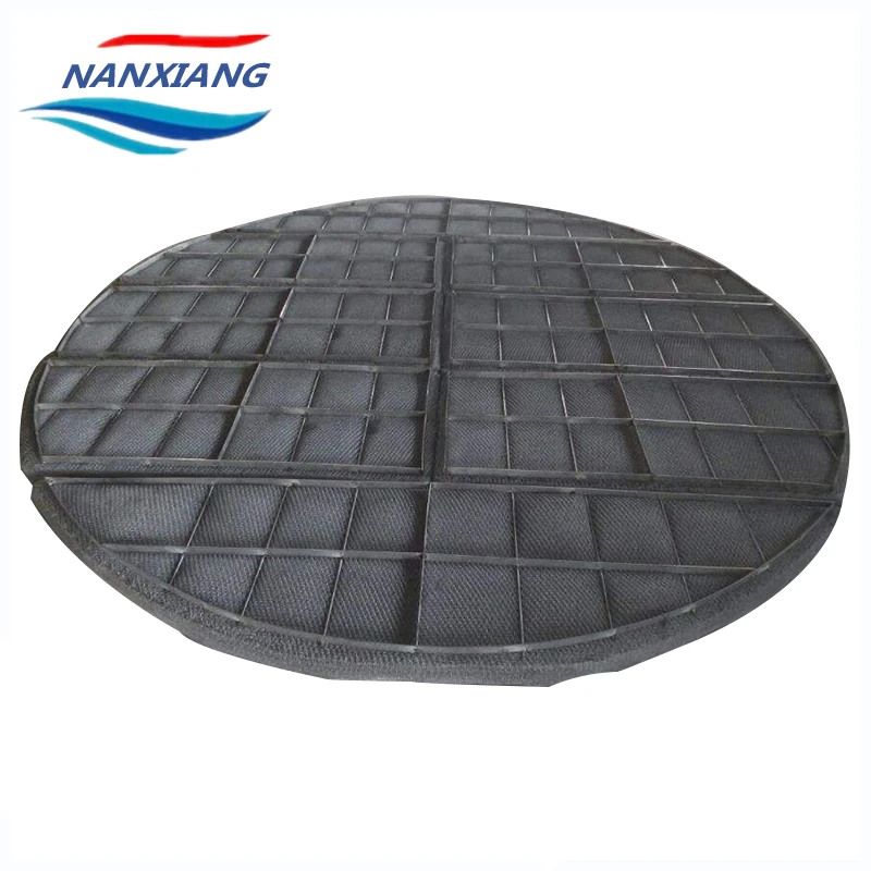 Stainless steel mist eliminator wire knitted mesh demister pad metal mesh demister
