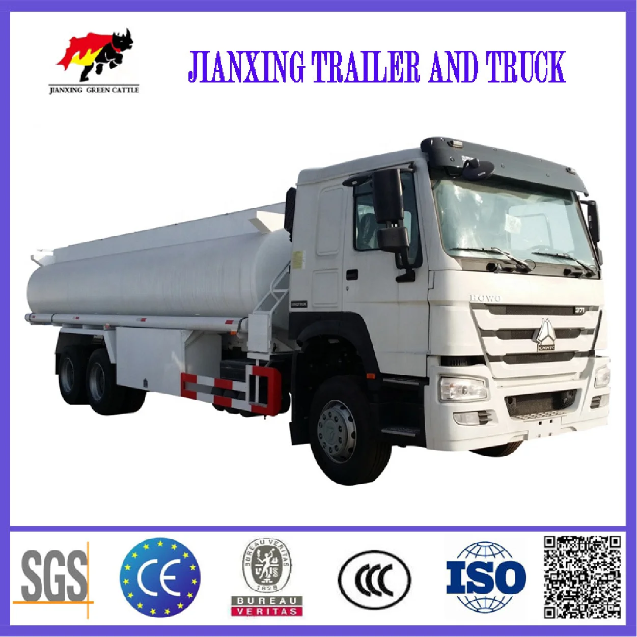 Sino Mobile Dispenser 5000 Gallon Petrol New Refuel Diesel Oil Bowser 6*4 Oil Tanker Vessel for Sale in China You Small 10 HOWO
