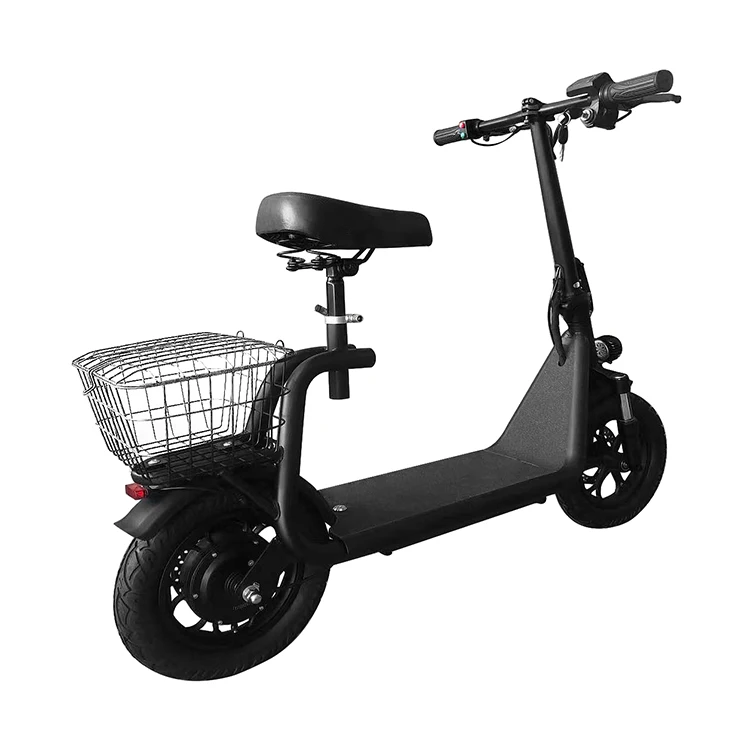 Long range harely style e kick scooter high standard 48V 500w folding wide wheel electric scooter two wheel with pedals