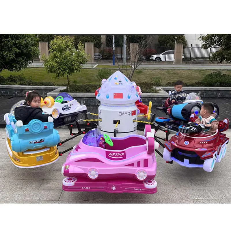 Cheap kids attraction amusement park rides animal theme rotating lifting small plane mini airplane ride
