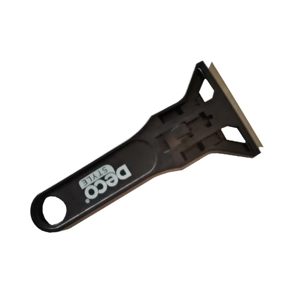 Multi-Functional Glass Window Cleaning Scraper Paint Tools with Stainless Steel Rubber Blade for Putty Knife Floor Cleaning