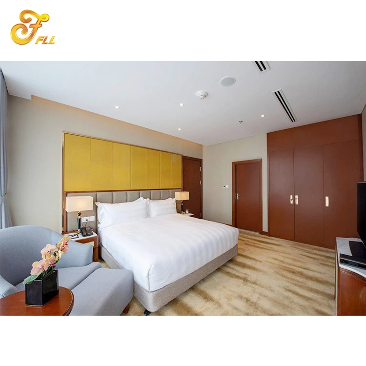 Fulilai high quality customized made latest design modern turkish hilton hotel bedroom furniture