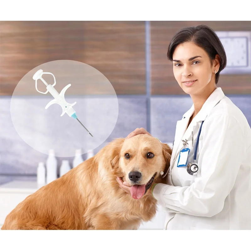 Rebound 1.4x8mm pet identification 134.2 FDX-B syringe implant injectable microchip for dogs chip mascota