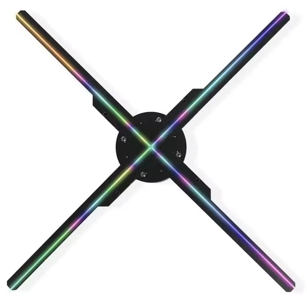 3D Holographic Advertising Projector 52cm WIFI 3D Display Advertising Logo Light 3D Hologram Fan