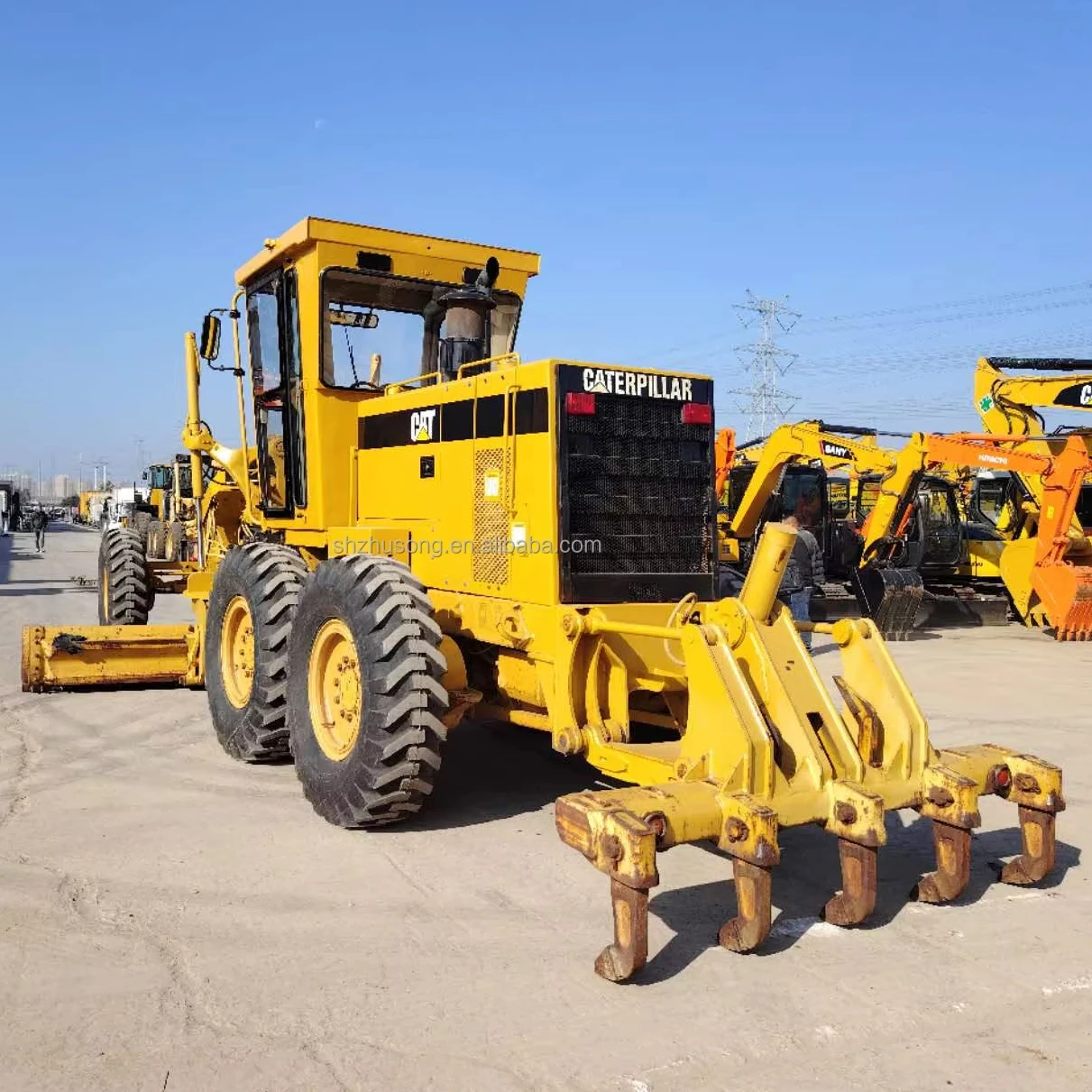 Caterpillar used grader low working hours  used CAT140H grader performance inspection exempt
