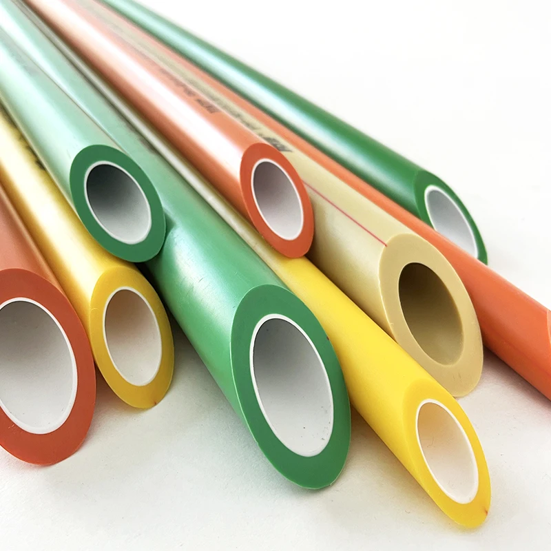 TONZO PPR Pipes Factory High Quality Hot and Cold Water Supply Pipeline Support OEM Custom Green Blue White Color