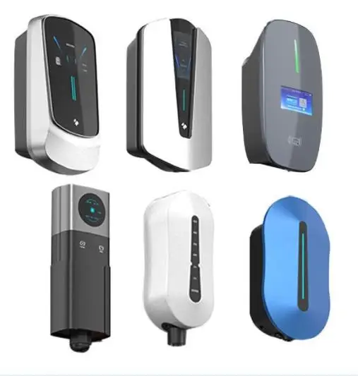 New Model Factory Supply High Quality Solar EV Charger Wall-Mounted 7kw/11kw/22kw Fast EV Cars Charging
