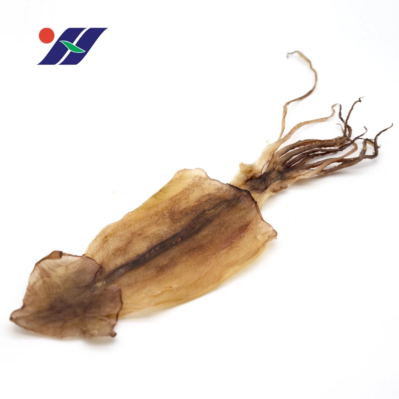 Fresh and delicious dried squid, semi-finished production without additives