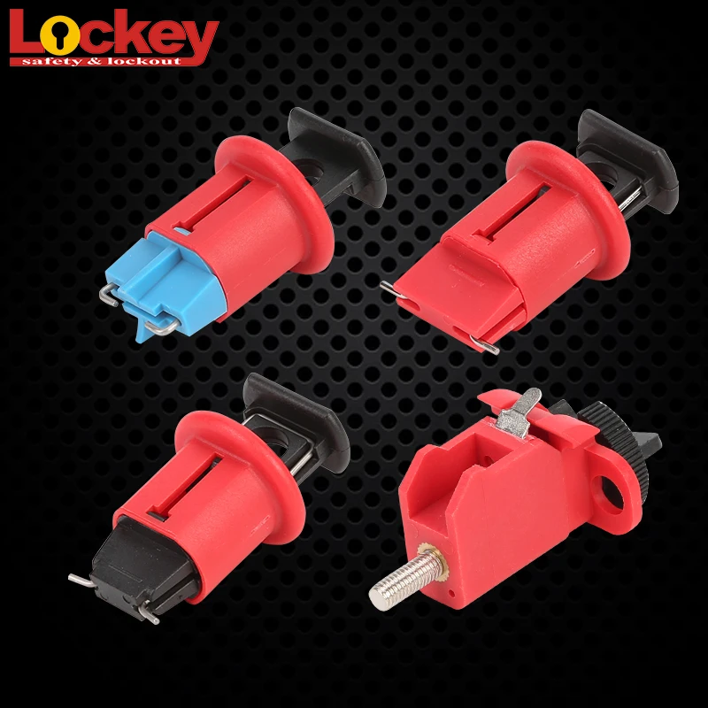 Safety Mini Miniature Circuit Breaker Lockout Single Pole Breaker Lockout Device Mcb Lock Dog