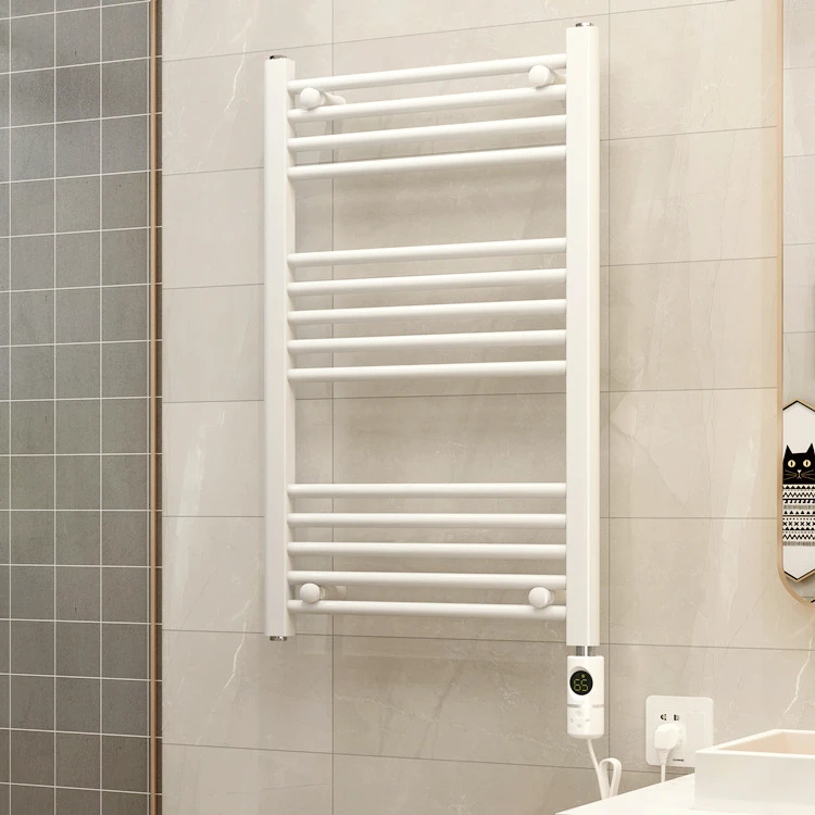 Doz electric heated towel radiator  with I type thermostat CN type Modern  style popular EU market
