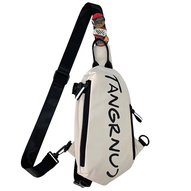 Men Bag Fashion Boys Backpack Niche Sports Casual Women Bag High Quality Shoulder Crossbody Chest Bag
