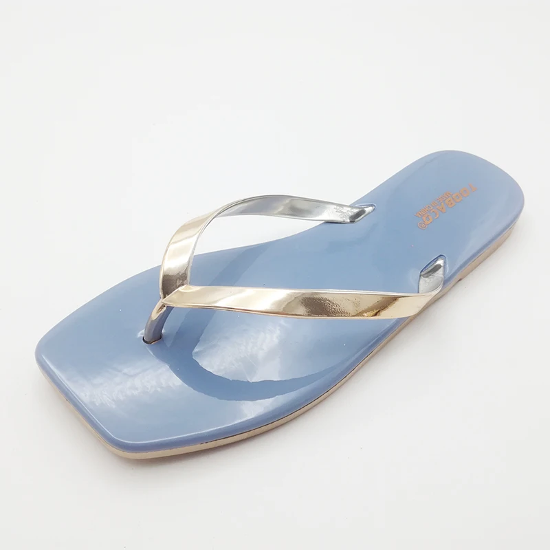 Manufacture Best selling  summer casual flat footwear ladies flip flop slippers