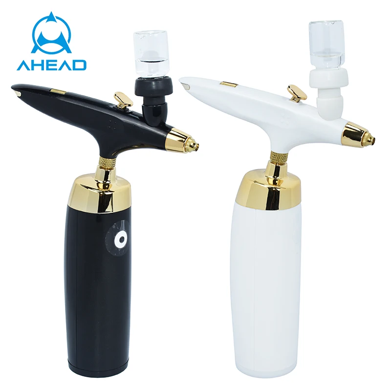 Home Use Skin Care and Beauty Salon OEM Mist Nano Facial Oxygen Injector Jet Gun Skin Nourishing Sprayer