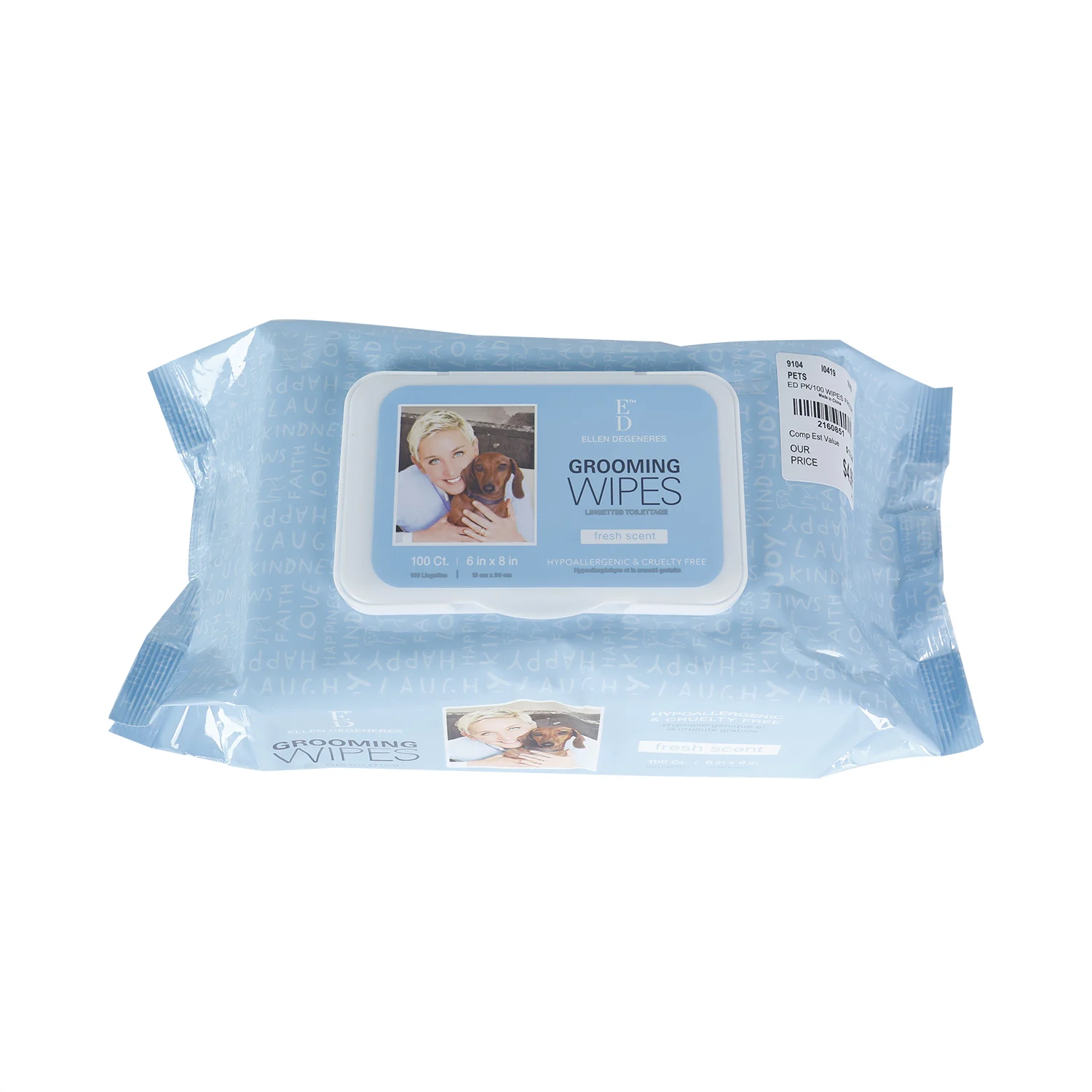 FSC GMPC CE ISO13485 BSCI BIODEG wholesale OEM pet care wet wipe pet eye clean pet fabric industrial wipe