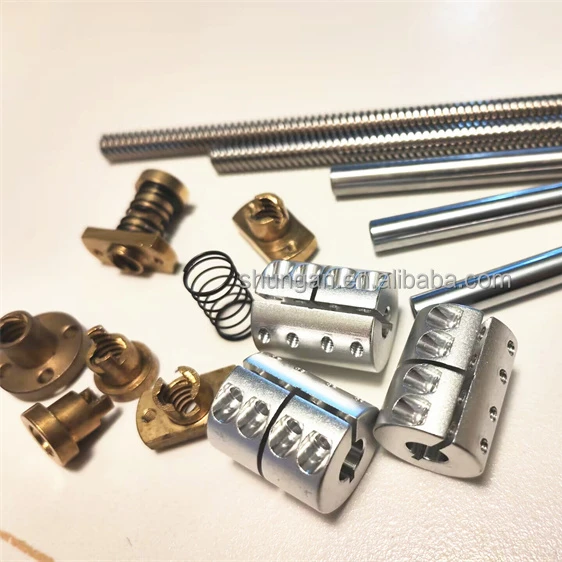 Specializing in the production of 3D printer accessories trapezoidal screw and clearance nut