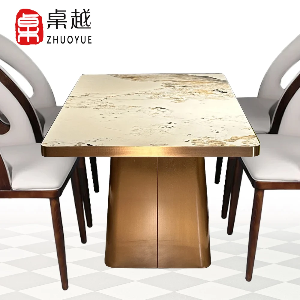 Zhuoyue X116 coffee shop furniture dining sets Nordic restaurant tables and chairs Tisch- und Stuhlset Dining Tables