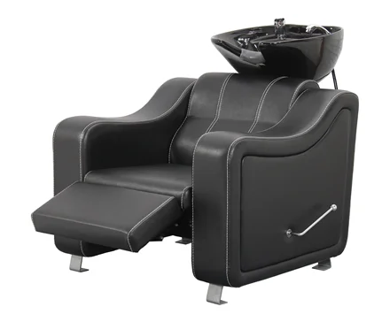 Factory Direct Classic Stainless Steel Base Seated Salon Shampoo Chair