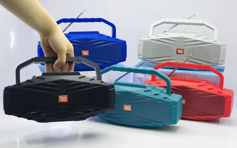 Заводская цена музыкальный проигрыватель TG804 хорошего качества сабвуфер портативный динамик с фонариком