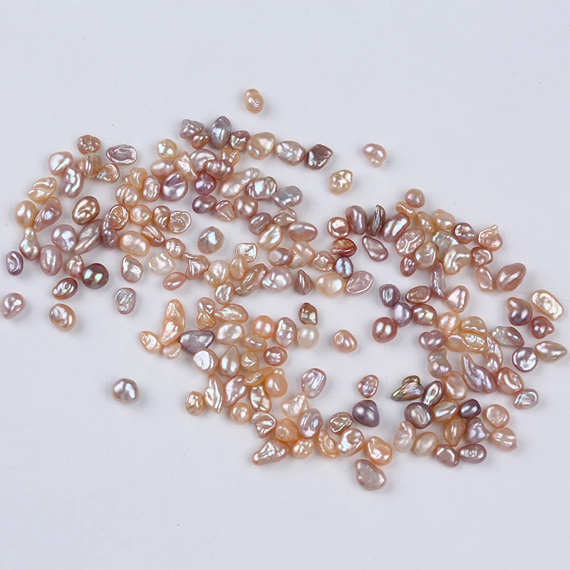 Wholesale 4-6mm Natural Keshi Pearls Loose Pearl For Jewelry Making