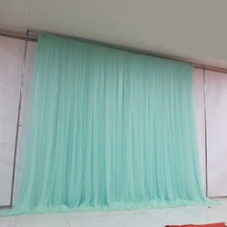 2m*3m light pink backdrop board church decoration stage curtain  party wedding  for sale