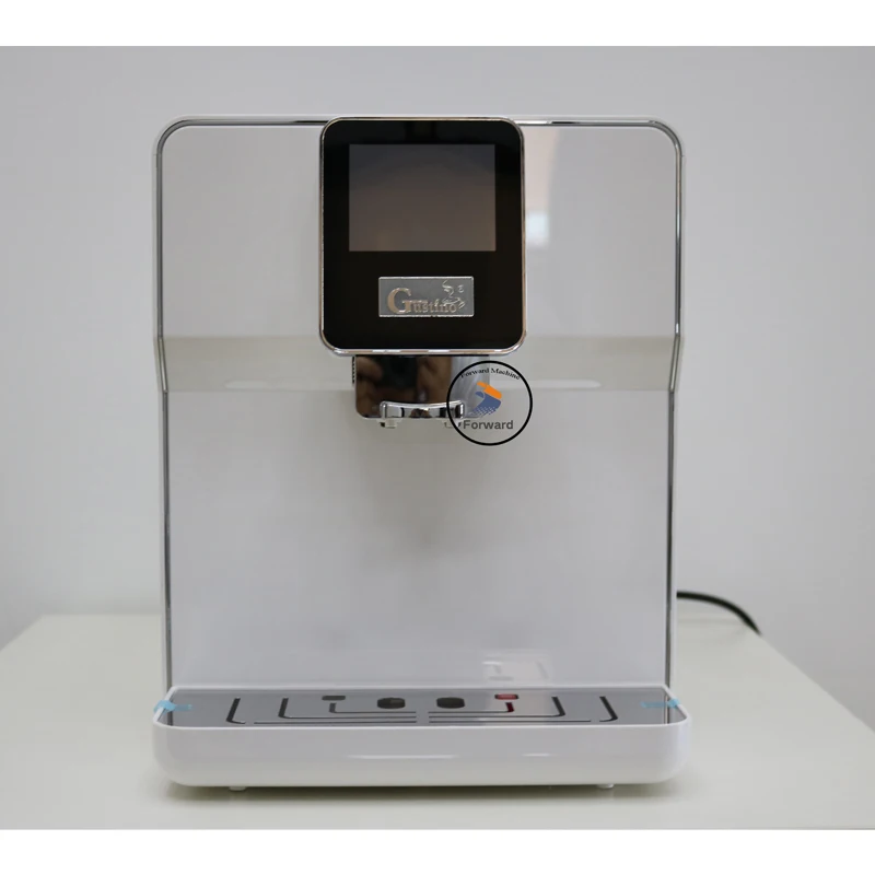 Электрическая кофеварка для эспрессо с кофемолкой автоматическая умная сенсорным ЖК-экраном 3 5 дюйма