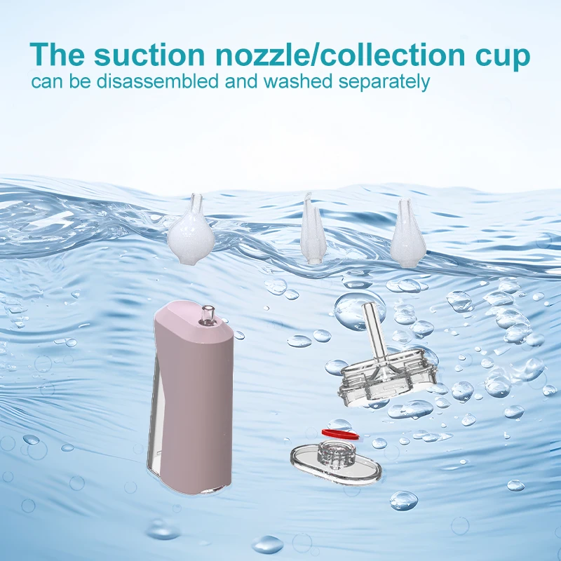High-Quality Handheld Silicone Nasal Aspirator for Baby Adult Care Electric Aspirator Baby Nose Cleaner