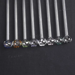 Eco Friendly Star Ban Plastic Straw Alternative Rose Decor Tempered Glass Straw Clear Glass Straw