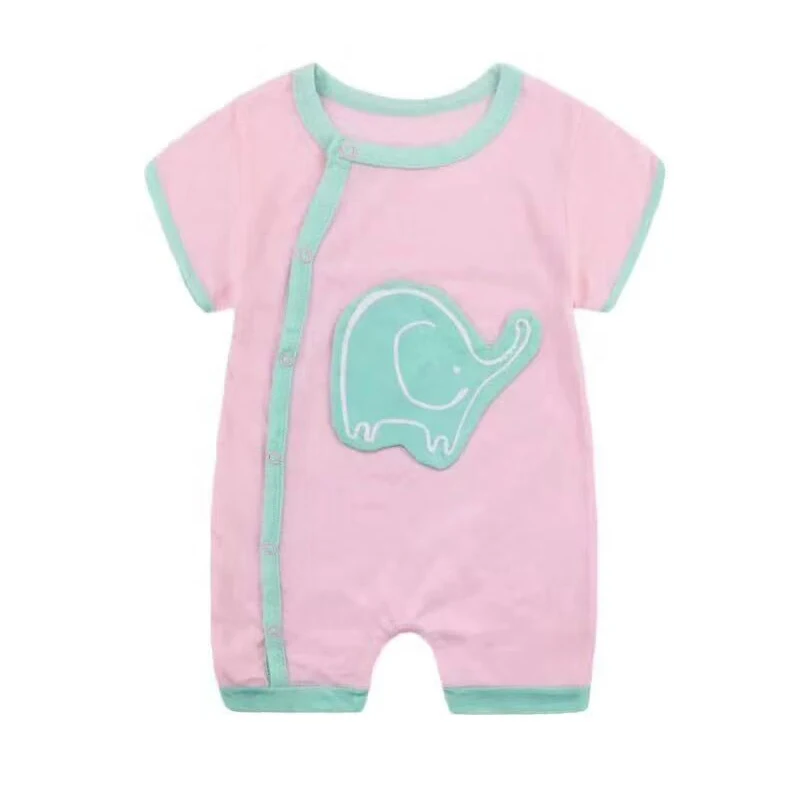 Factory Price Baby Summer Clothes Sets Baby Rompers Custom Print Clothes Baby Girl