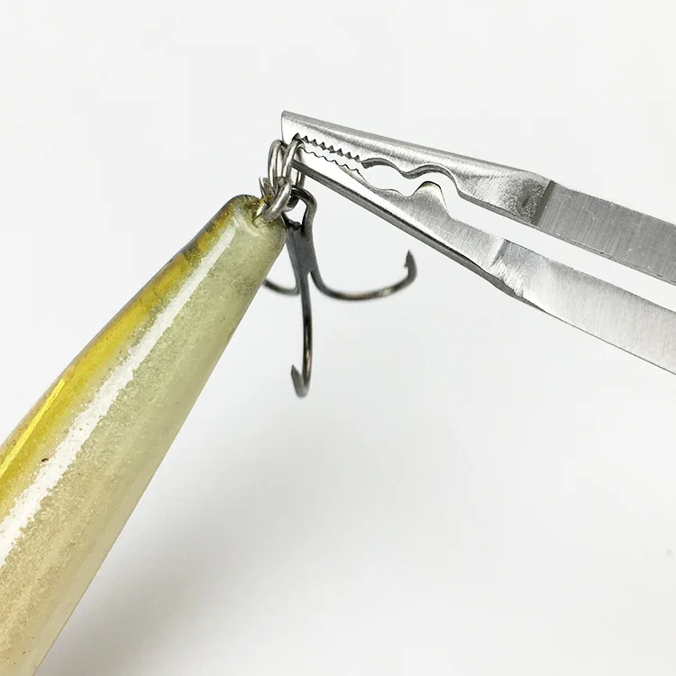 JETSHARK 16.5cm 135g Steel Fishing Pliers Customized Colors Multifunctional Lure Clamp Saltwater Pliers