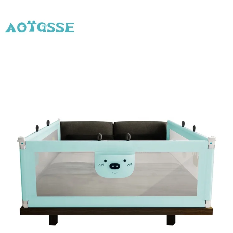 Indoor Baby Bed Fence Bed Rail Baby Safety Guard For Kids Protection
