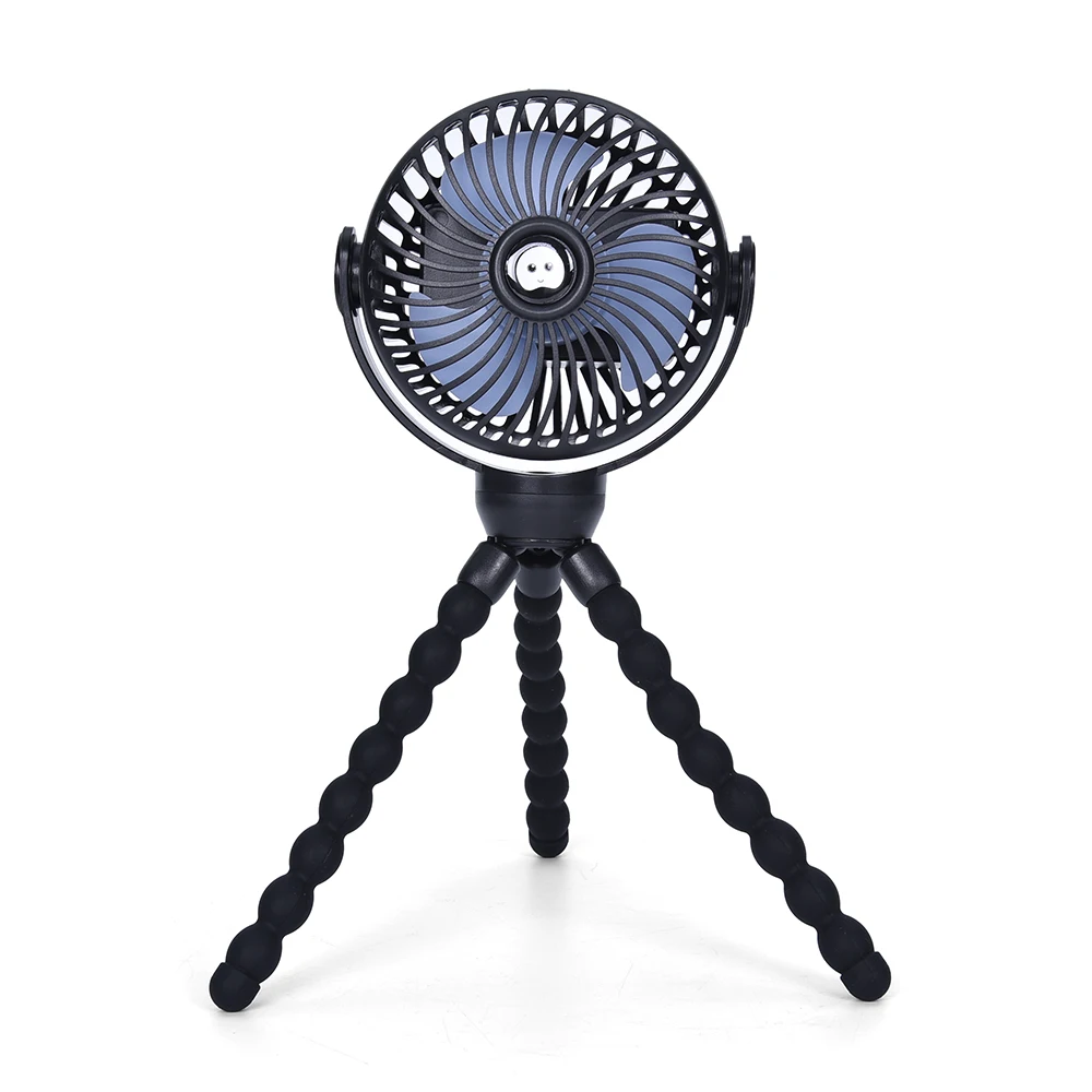 Fan Factory 360 Degree Circular Rotation Fan 2024 Mini Portable Desktop USB Battery Charger Portable Fan