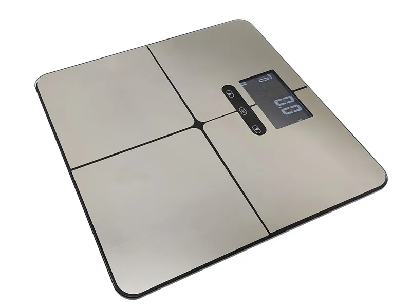 Stainless steel smart body fat scale USB charge bmi scale for sale