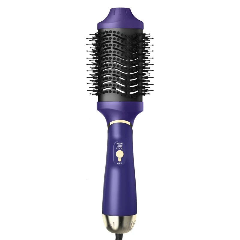 NEW coming original manufacturer Hair Straightener Brush Flat Iron 1000W Hot Air Brush Styler and hair dryer brush