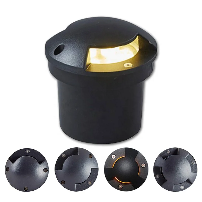 Aluminum Ip65 Waterproof Outdoor Deck Light Landscape Stair Step Light Led Waterproof Outdoor Underground Light