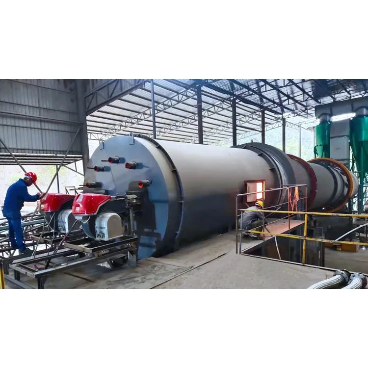 Three Cylinder Rdf Drying Gypsum Rotary Dryer Price